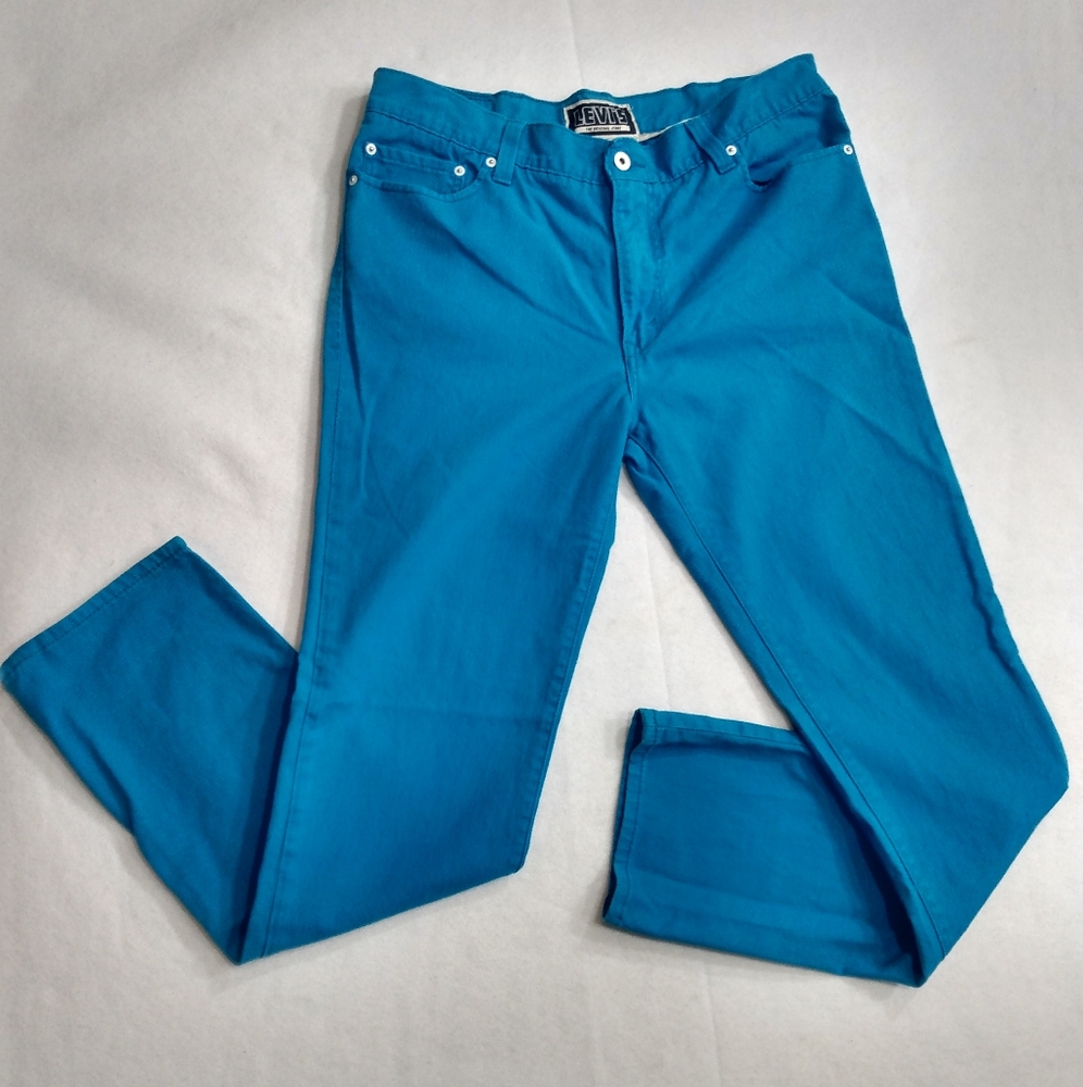 Levi's Men's Jeans Super Skinny 510 Turquoise